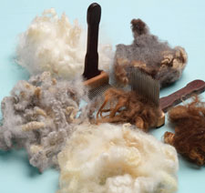 Get expert tips on combing wool! wool-combing