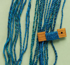 Discover the joys of plying yarn! chain-plying