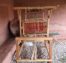 A loom in Pitumarca, Peru