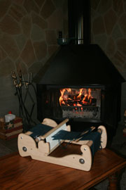 Loom by the fire