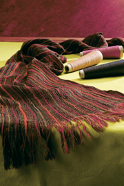Collapse Weave Shawl by Cynthia Hall