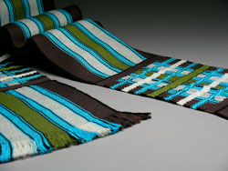 Ethic-inspired scarves by Suzanne Halvorson