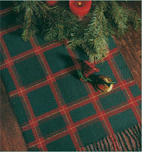 Window Pain Holiday Runner in Log Cabin by Sr. Joan Marie Lovett