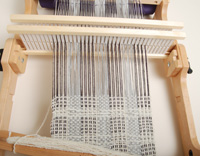 Weaving with two heddles