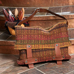 handwoven felted bag by Cei Lambert