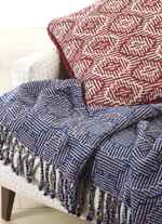 Suzie Liles throw and Sarah Jackson's Pillow