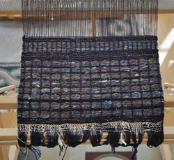 Rigid heddle piece by Marilyn Prucka