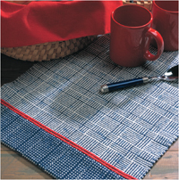 Two on Two: Two-Block Log Cabin Runner by Jane Patrick