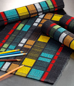 Ramona Abernethy Paine weaving