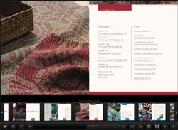Doubleweave eBook: scrolling
