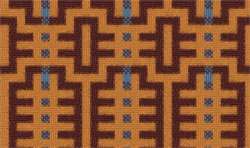 Elisabeth Hill's deflected doubleweave design