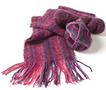 Joan Sheridan's sock-yarn scarf