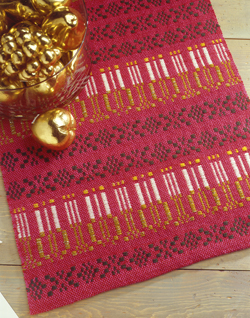 Candelabra Christmas Runner