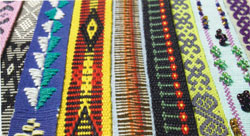 Inkle bands handwoven by Anne Dixon