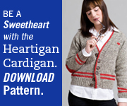 Heartigan Cardigan side ad