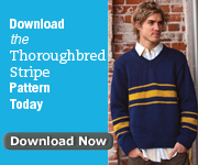 Thoroughbred Stripe Pullover side ad