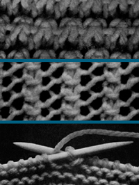 knit stitches