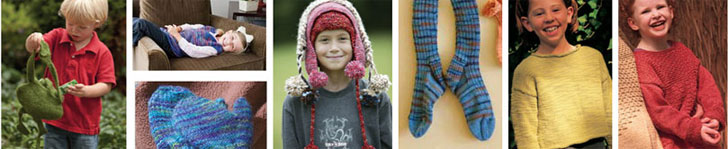 8 FREE Knitting Patterns for Children