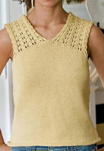 Lutea Lace Shoulder Shell