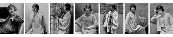 1918 Crocheted Kimonos 1918 Crocheted Kimonos