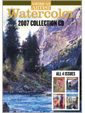 2007 Watercolor CD Collection watercolor magazine, cd collection