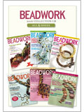 2006 Beadwork CD Collection Beadweaving, Seed Beads, bracelet, necklace, peyote, herringbone, right-angle weave, wirework, bead patterns, bead embroidery