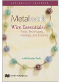 Metalwork: Wire Essentials (Pre-Order) wire jewelry, wire wrapping, wire wrap, wire wrapped jewelry, wire wrapping jewelry, how to make wire jewelry, making wire jewelry, jewelry making, handcrafted jewelry