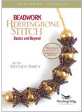Beadwork: Herringbone Stitch - Basics and Beyond DVD herringbone stitch, beadwork, bead stitching, how to make jewelry