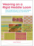 Weaving on a Rigid Heddle Loom DVD Weaving, rigid heddle, Jane Patrick