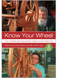 Know Your Wheel (DVD) Alden Amos, Schacht Spindle, Schacht Matchless, spinning wheel, spinning wheel maintenance, spinning wheel repair, Know Your Wheel