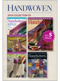 2004 Handwoven CD Collection  weaving, handwoven, collection cd, Specialty Fiber CD Collection
