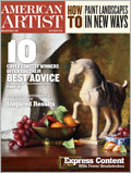 American Artist, July/August 2010 American Artist, Painting, Oil, Acrylic, Cover Competition