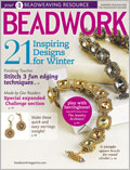 Beadwork, December 2010/January 2011   bead weaving, seed beads, necklace, peyote, herringbone, right-angle weave, wirework, bead patterns, bead embroidery