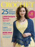 Interweave Crochet, Summer  2010 chain reaction afghan project, shawl, tunisian