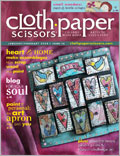 Cloth Paper Scissors, January/February 2008 
