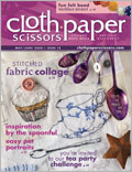 Cloth Paper Scissors, May/June 2008 