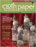 Cloth Paper Scissors, November/December 2008 
