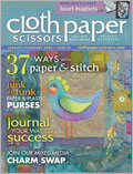 Cloth Paper Scissors, January/February 2009 