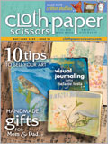 Cloth Paper Scissors, May/June 2009 