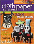 Cloth Paper Scissors, September/October 2009 