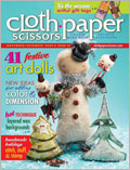 Cloth Paper Scissors, November/December 2009 