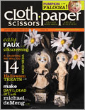 Cloth Paper Scissors, September/October 2010 