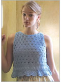 Cropped Cross-Stitch Top