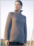 Diagonal Zip Jacket