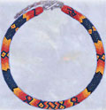 Peyote-Stitched Tube Necklace 