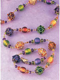 Satin Glass Necklace 