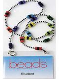 Beaded Badge Holder 