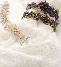 Tatted Leaves Bracelet