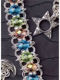 Japanese 2-By-2 Beaded Chain Maille Bracelet 