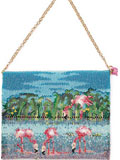 Flamingo Evening Purse 